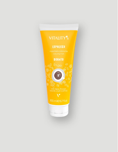 Golden Espresso — 5-Minute Professional Direct Color & Reconstructing Treatment (Licensed Professionals Only)