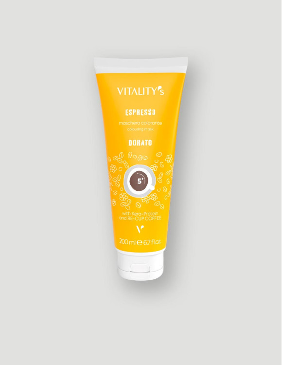 Golden Espresso — 5-Minute Professional Direct Color & Reconstructing Treatment (Licensed Professionals Only)